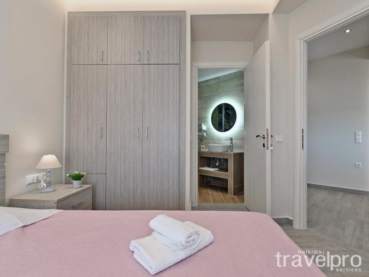 Sabbia Apartments Seafront By Rentalspro Services - Nea Moudania Halkidiki Eksteriør bilde