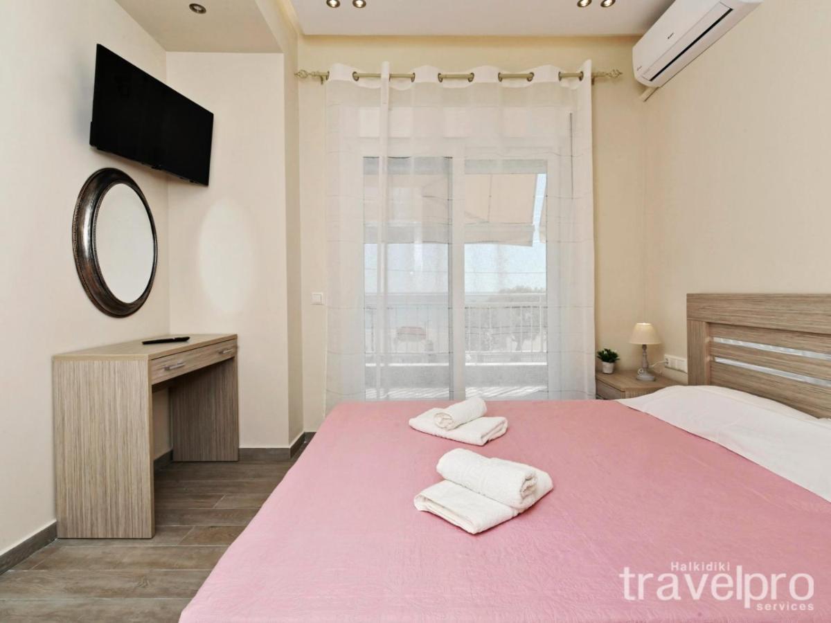 Sabbia Apartments Seafront By Rentalspro Services - Nea Moudania Halkidiki Eksteriør bilde
