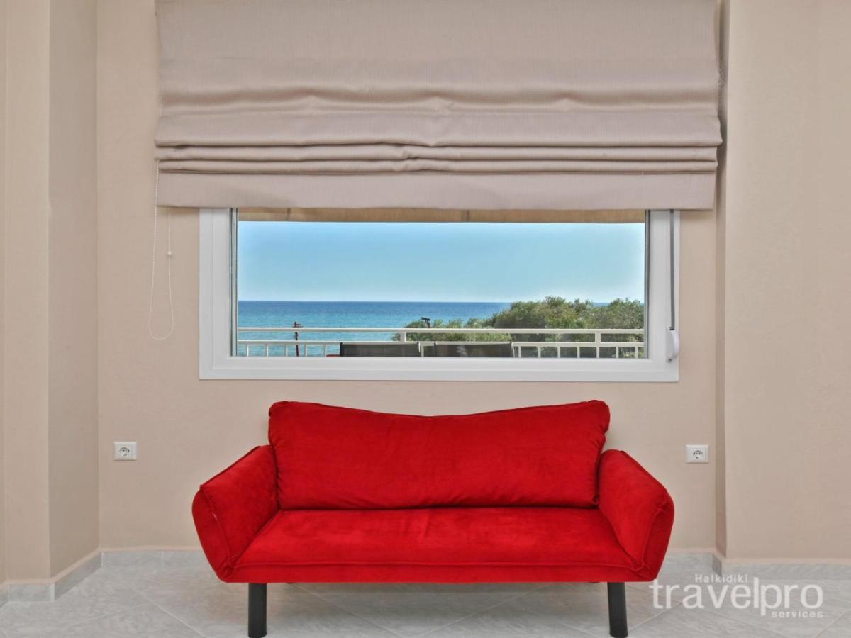Sabbia Apartments Seafront By Rentalspro Services - Nea Moudania Halkidiki Eksteriør bilde