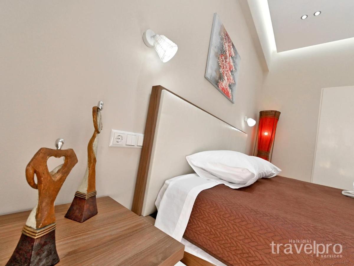 Sabbia Apartments Seafront By Rentalspro Services - Nea Moudania Halkidiki Eksteriør bilde