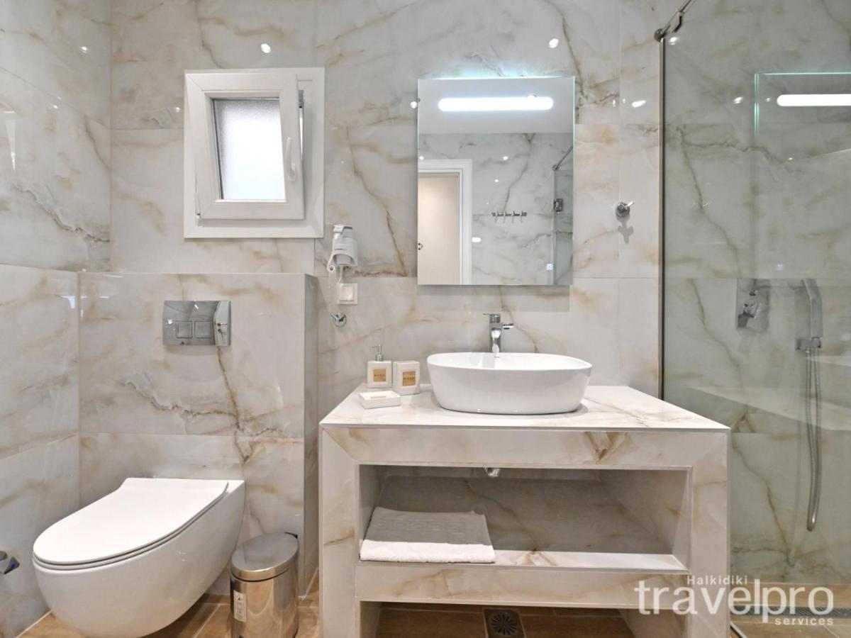 Sabbia Apartments Seafront By Rentalspro Services - Nea Moudania Halkidiki Eksteriør bilde