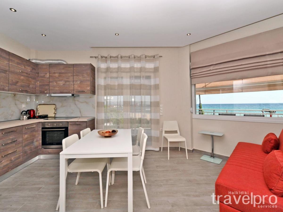 Sabbia Apartments Seafront By Rentalspro Services - Nea Moudania Halkidiki Eksteriør bilde