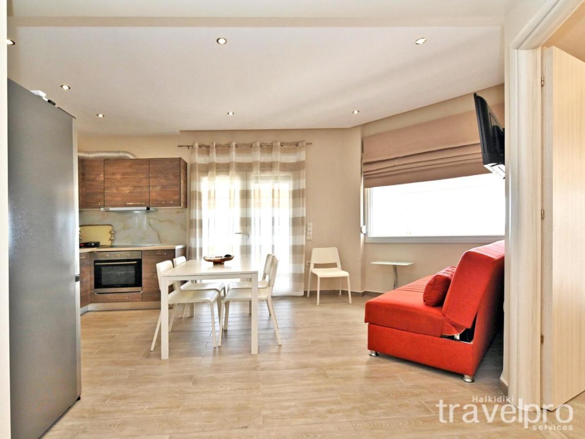 Sabbia Apartments Seafront By Rentalspro Services - Nea Moudania Halkidiki Eksteriør bilde