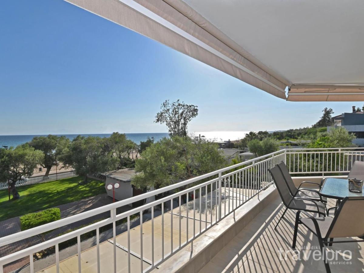 Sabbia Apartments Seafront By Rentalspro Services - Nea Moudania Halkidiki Eksteriør bilde