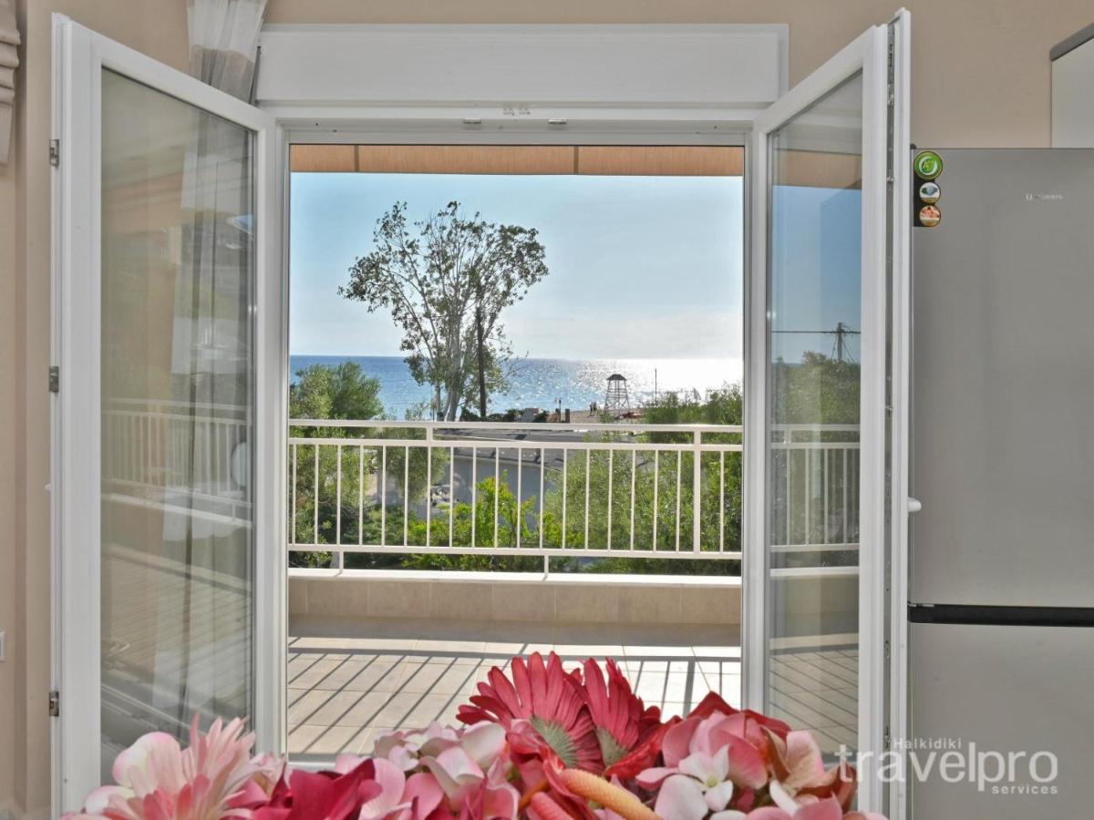Sabbia Apartments Seafront By Rentalspro Services - Nea Moudania Halkidiki Eksteriør bilde